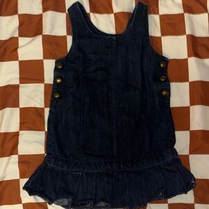 GAP girls Dark Blue Denim Dress